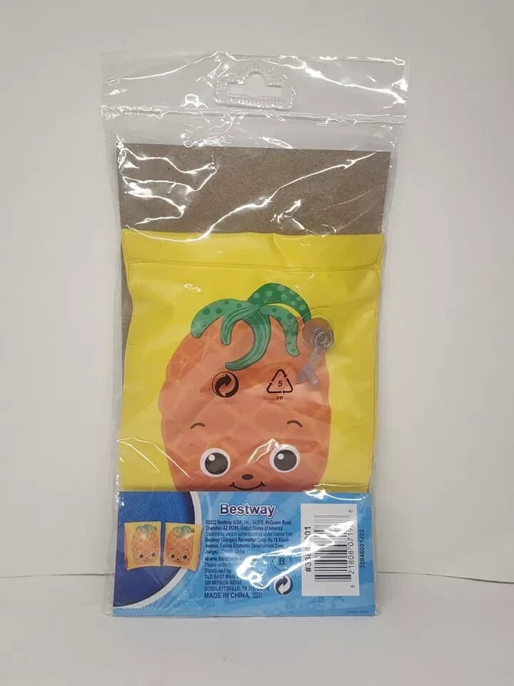 Inflatable (2) Pineapple/(1) Watermelon Swim Armbands NEW Ages 3-6 (3 Sets) - Thumbnail 4