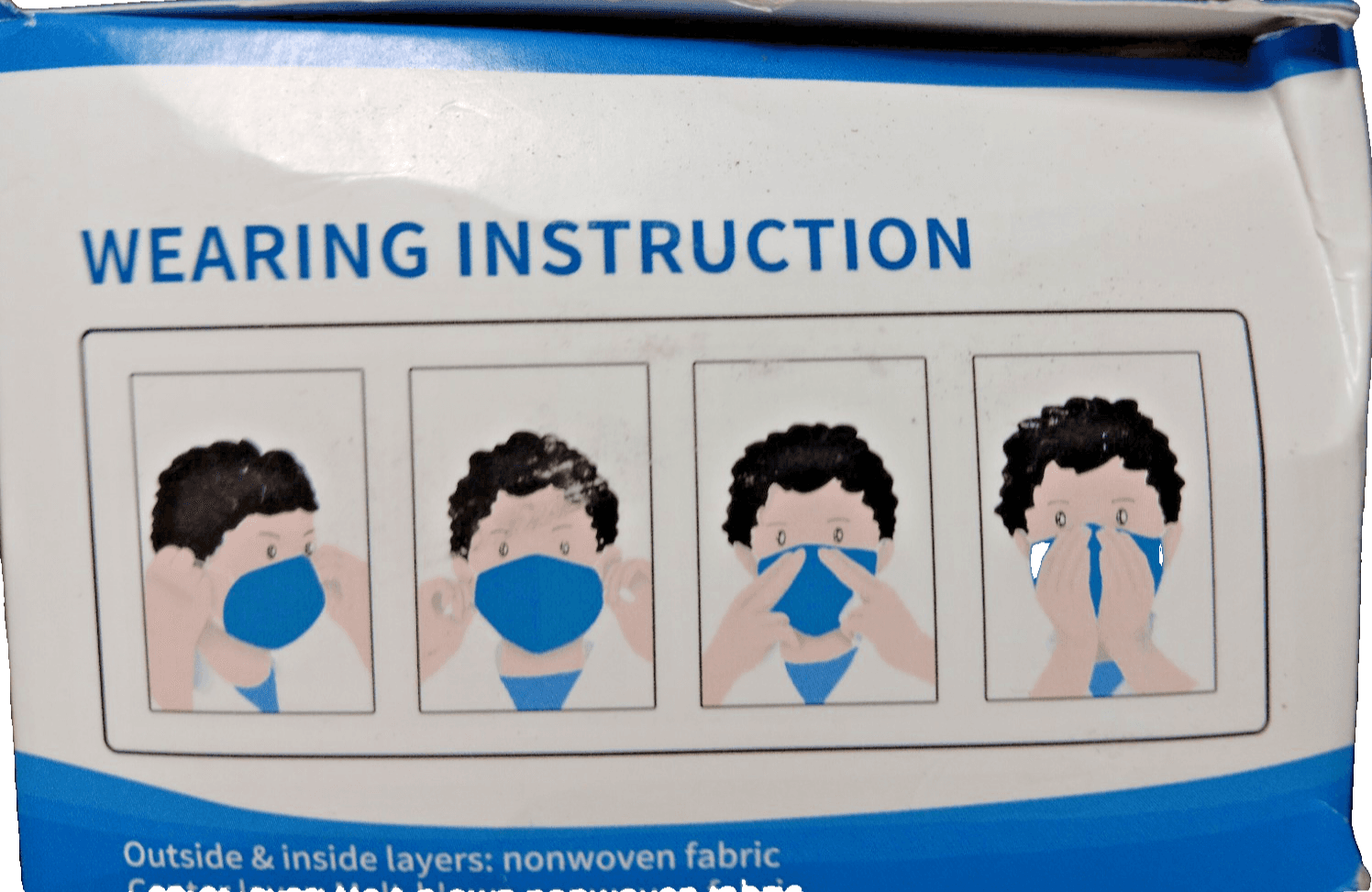 JPFS Disposable Face Masks PFE 99% Filter Quality Tested - Image 1