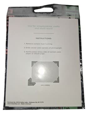 108 Pcs Photo Corners Self Adhesive for Photo Mounting DIY Scrapbooking Albums - Thumbnail 2