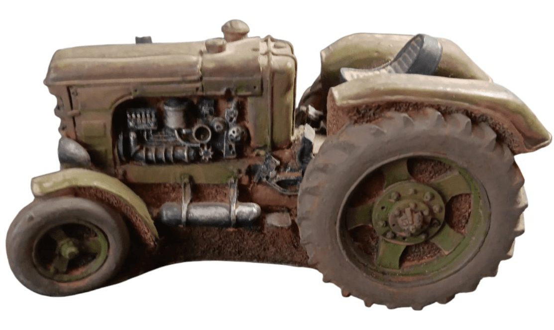 Tractor Heavy Duty very Detailed Paperweight 1.7 lbs VTG TB-51 - Thumbnail 2