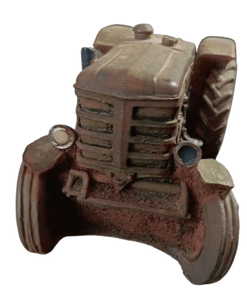 Tractor Heavy Duty very Detailed Paperweight 1.7 lbs VTG TB-51 - Thumbnail 4