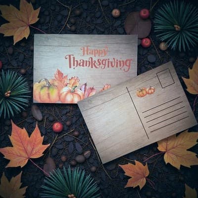 Holiday and Happy New Year Postcards - Bulk Postcards - Thumbnail 2