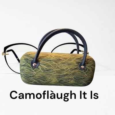 5 Slip in Eyeglasses Cases & 1 Hard Case, Gentle Reading Glass Pouch - Thumbnail 4