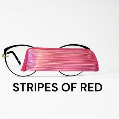 5 Slip in Eyeglasses Cases & 1 Hard Case, Gentle Reading Glass Pouch - Image 1