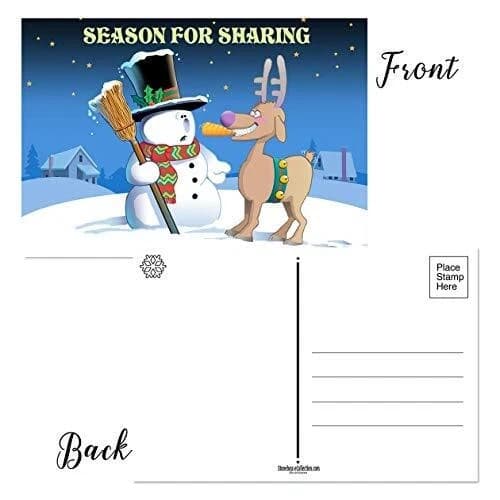 Holiday and Happy New Year Postcards - Bulk Postcards - Thumbnail 5