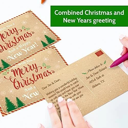 Holiday and Happy New Year Postcards - Bulk Postcards - Thumbnail 13
