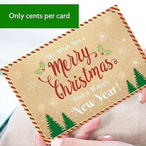 Holiday and Happy New Year Postcards - Bulk Postcards - Thumbnail 12
