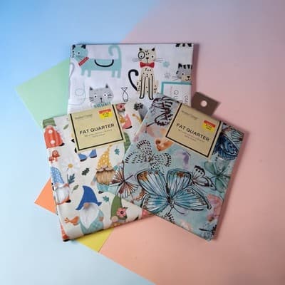 6 Fat Quarters / 2 Yards / 110 Yards Jute Cord Bundle - Thumbnail 3