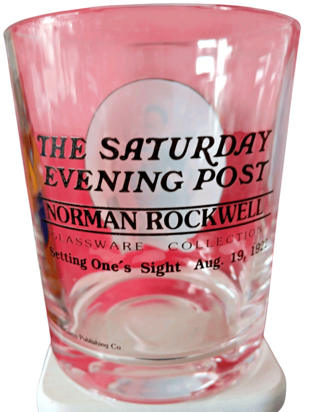 The Saturday Evening Post Vintage Glassware Set Norman Rockwell, Lot 3 Glasses - Thumbnail 5