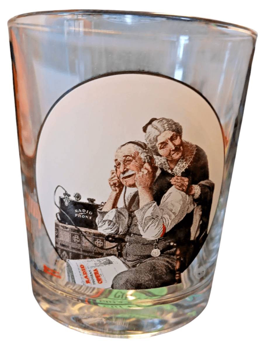 The Saturday Evening Post Vintage Glassware Set Norman Rockwell, Lot 3 Glasses - Thumbnail 2