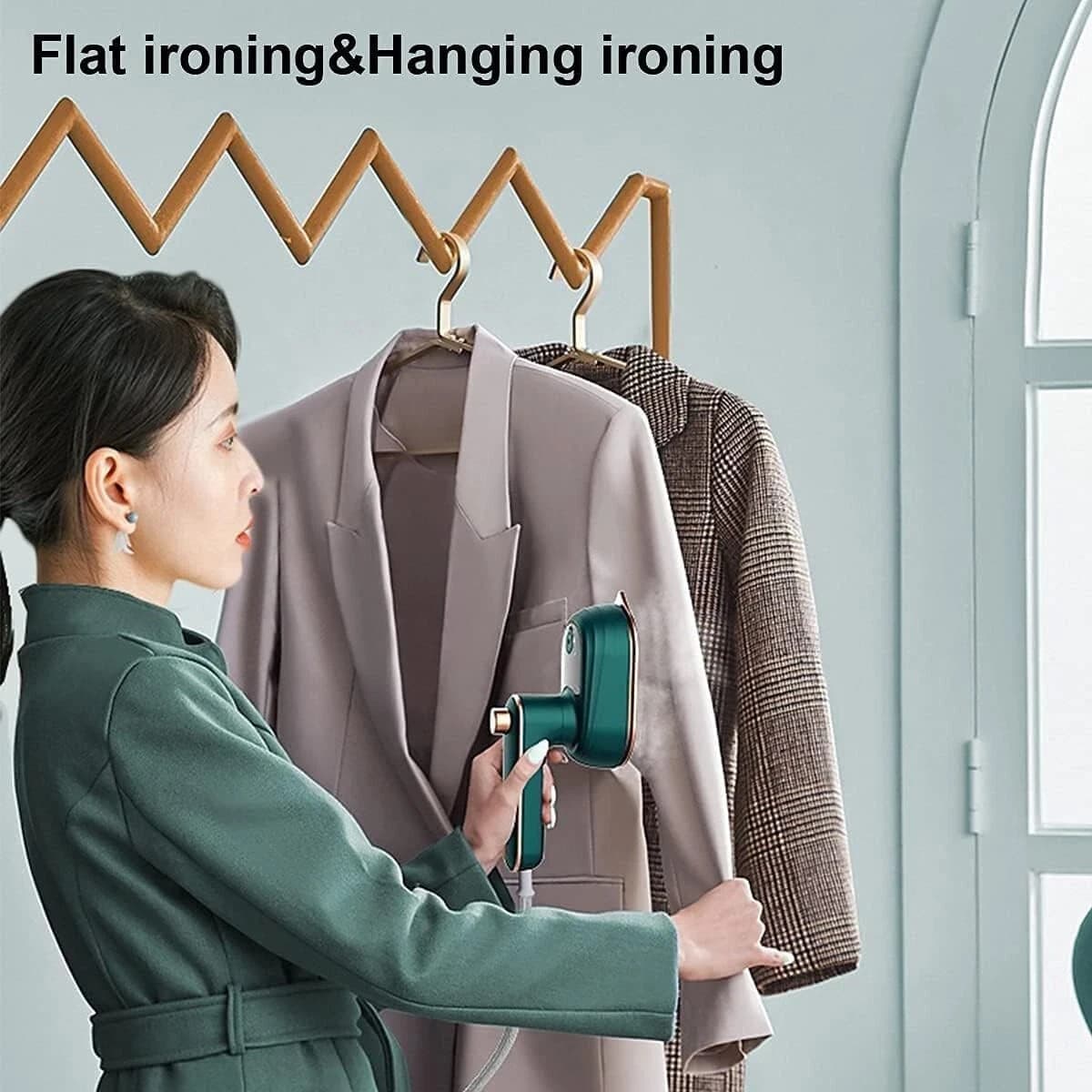 Travel Foldable Mini Iron With Spray - Thumbnail 4