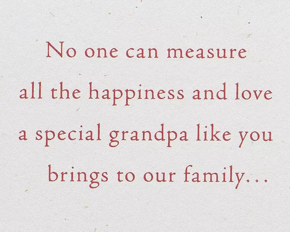 Christmas Card for Grandpa (All the Happiness) - Thumbnail 3