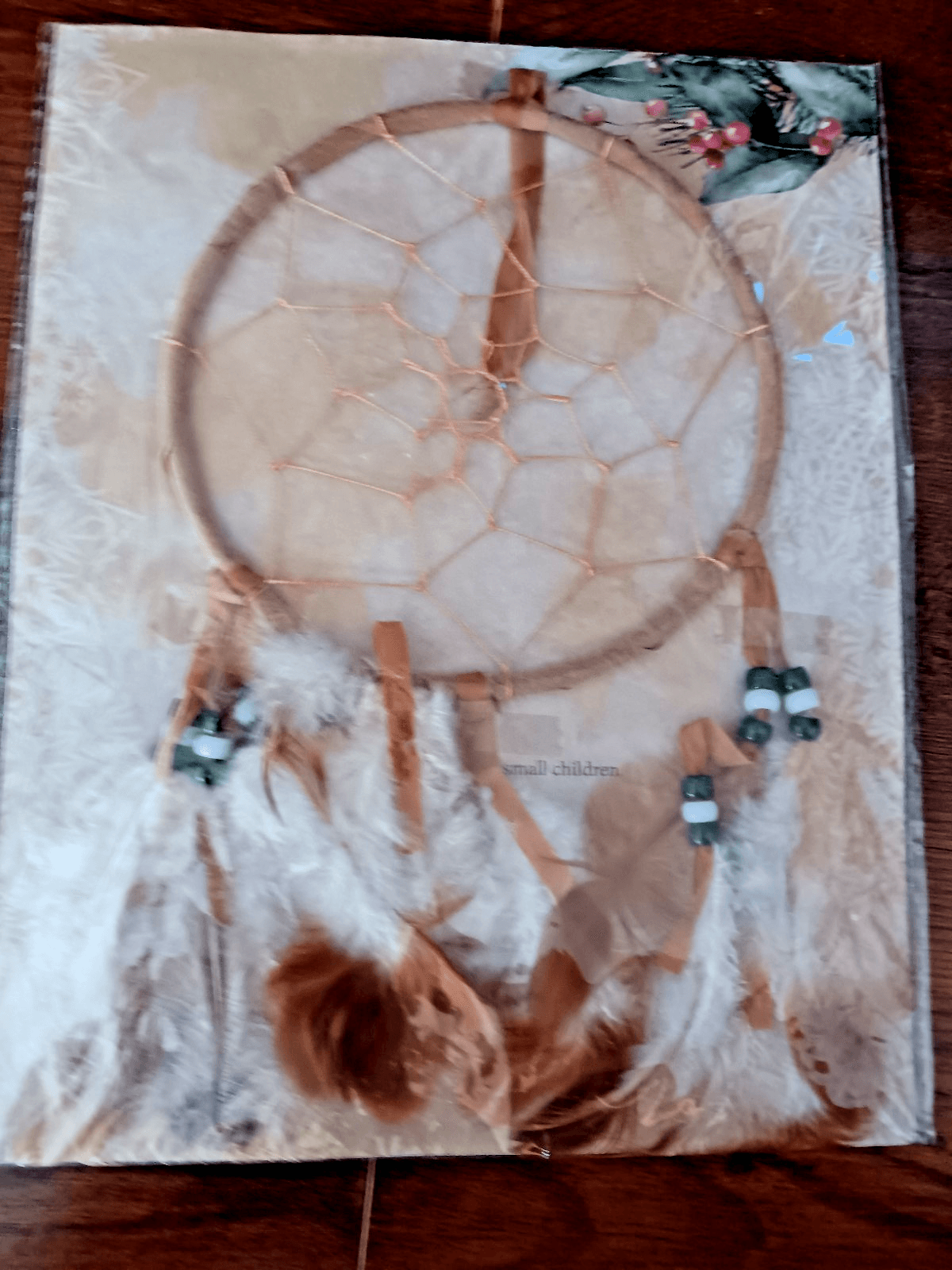DREAMCATCHER Made By Native American Lakota (Sioux) St Joseph School New NIP - Image 1