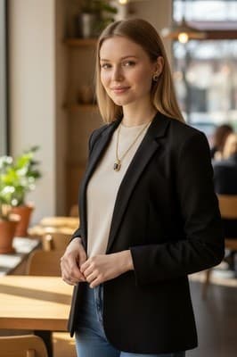 Costume Black Sapphire Necklace & Earring Set - Image 1