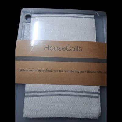 Small Cutting Board w/Kitchen Towel - Image 1