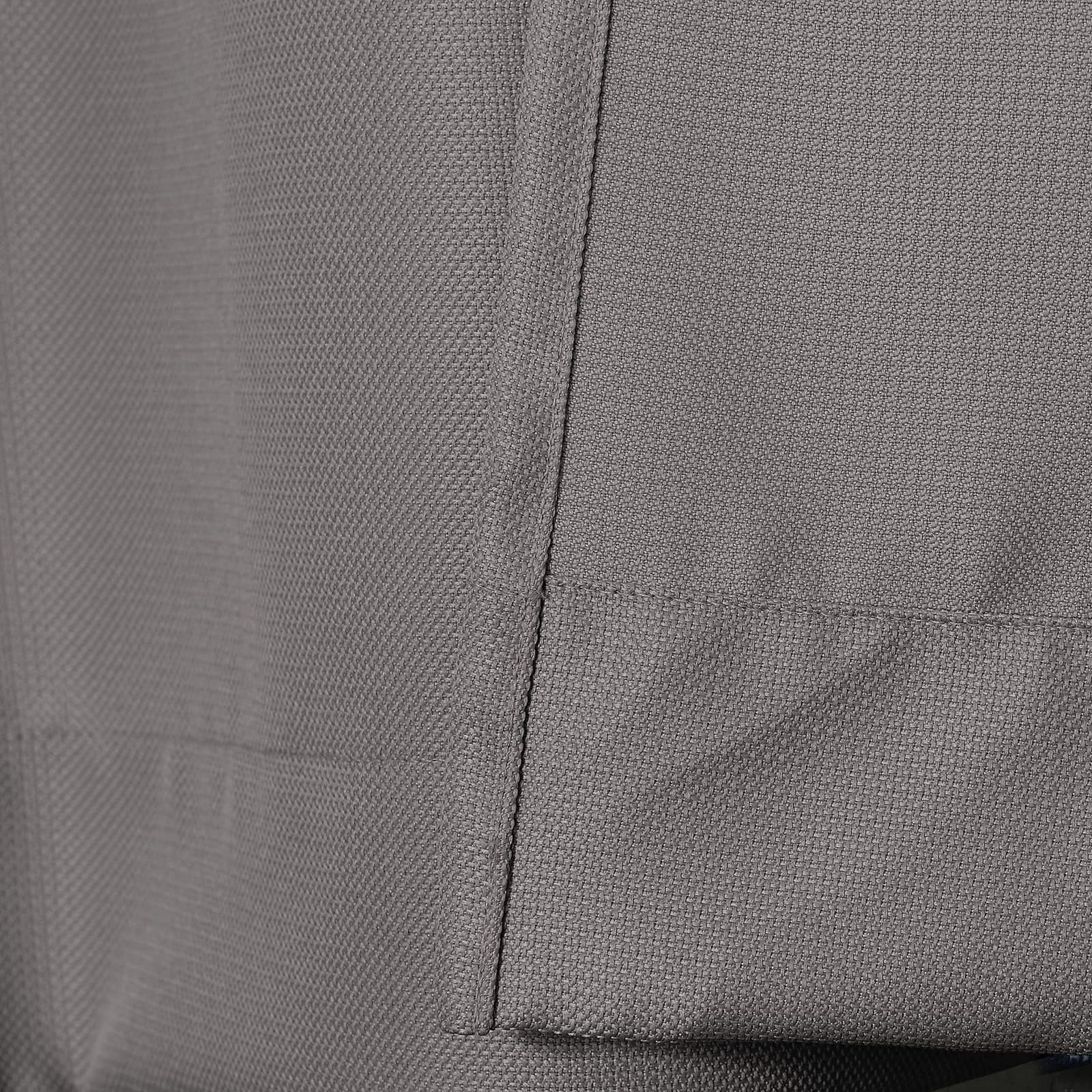 Montego Casual Textured Semi-Sheer Grommet Kitchen Curtain Valance, 56" x 14"... - Thumbnail 3