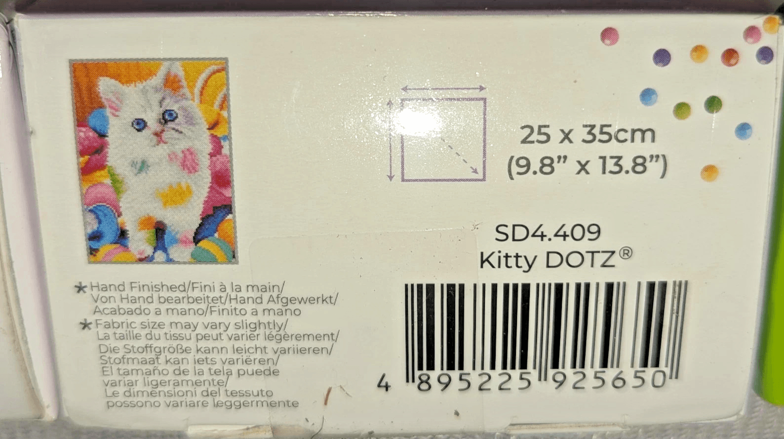 DIAMOND DOTZ, SIMPLY DOTZ & Diamond Art by Leisure Arts - Kitty Dotz - NEW!!! - Thumbnail 2