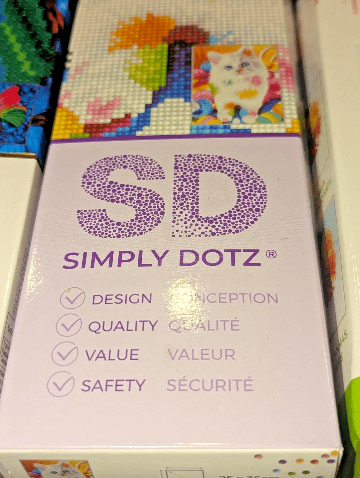 DIAMOND DOTZ, SIMPLY DOTZ & Diamond Art by Leisure Arts - Kitty Dotz - NEW!!! - Thumbnail 3