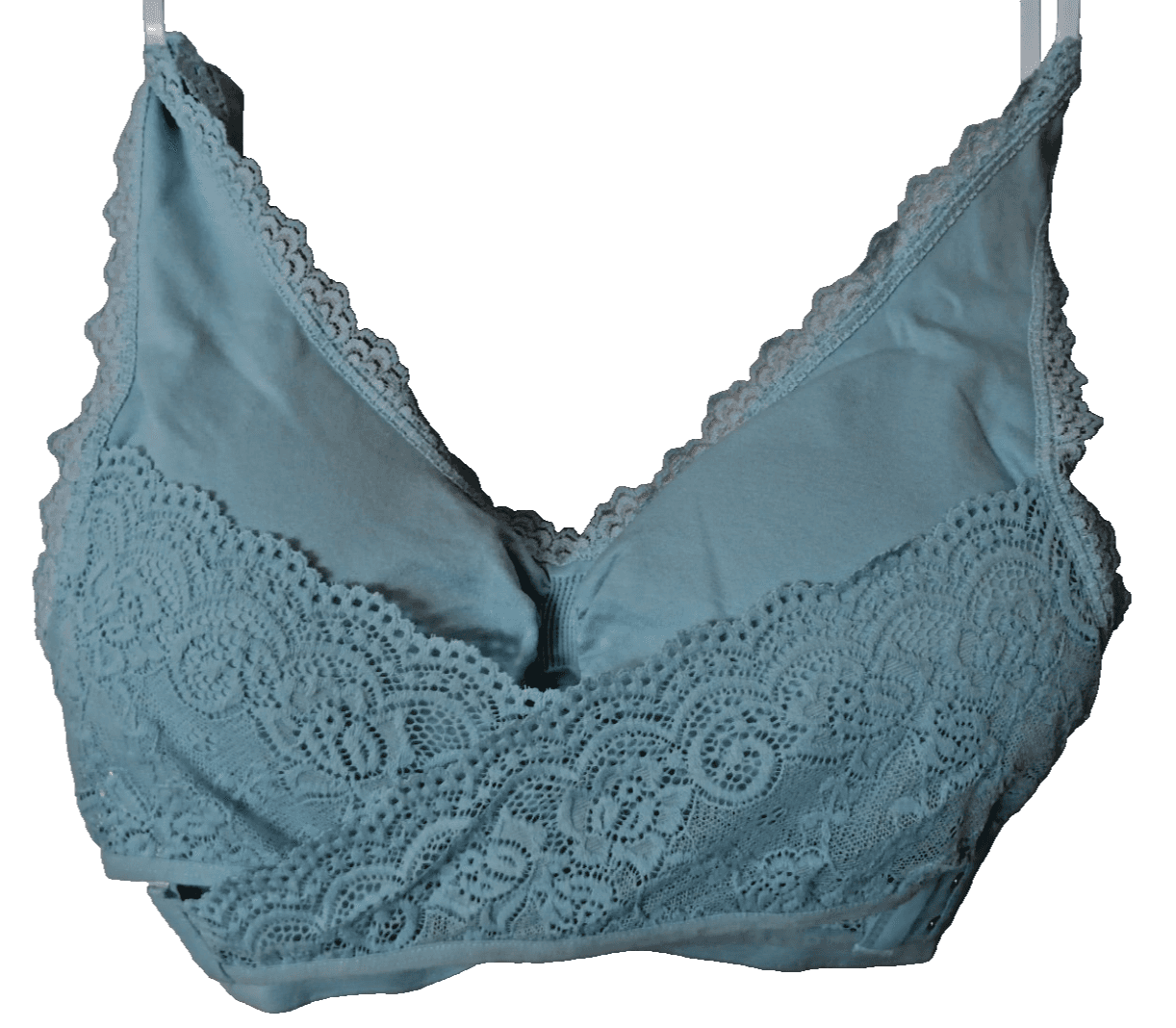 Cuttos Bralette Lace Accent Padded Size Large NEW - Image 1