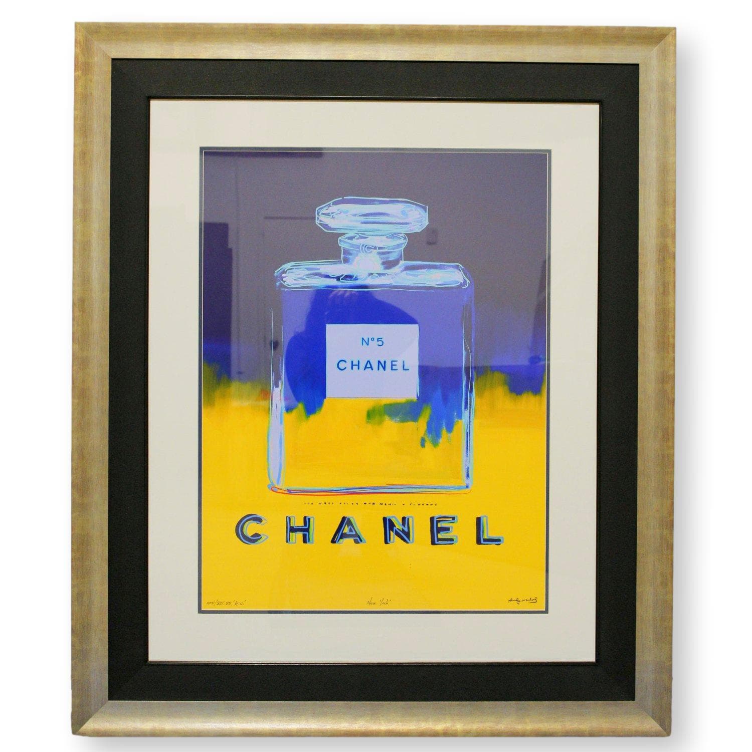 Gallery Framed Art Print 'Chanel No 5' By Andy Warhol - Image 1