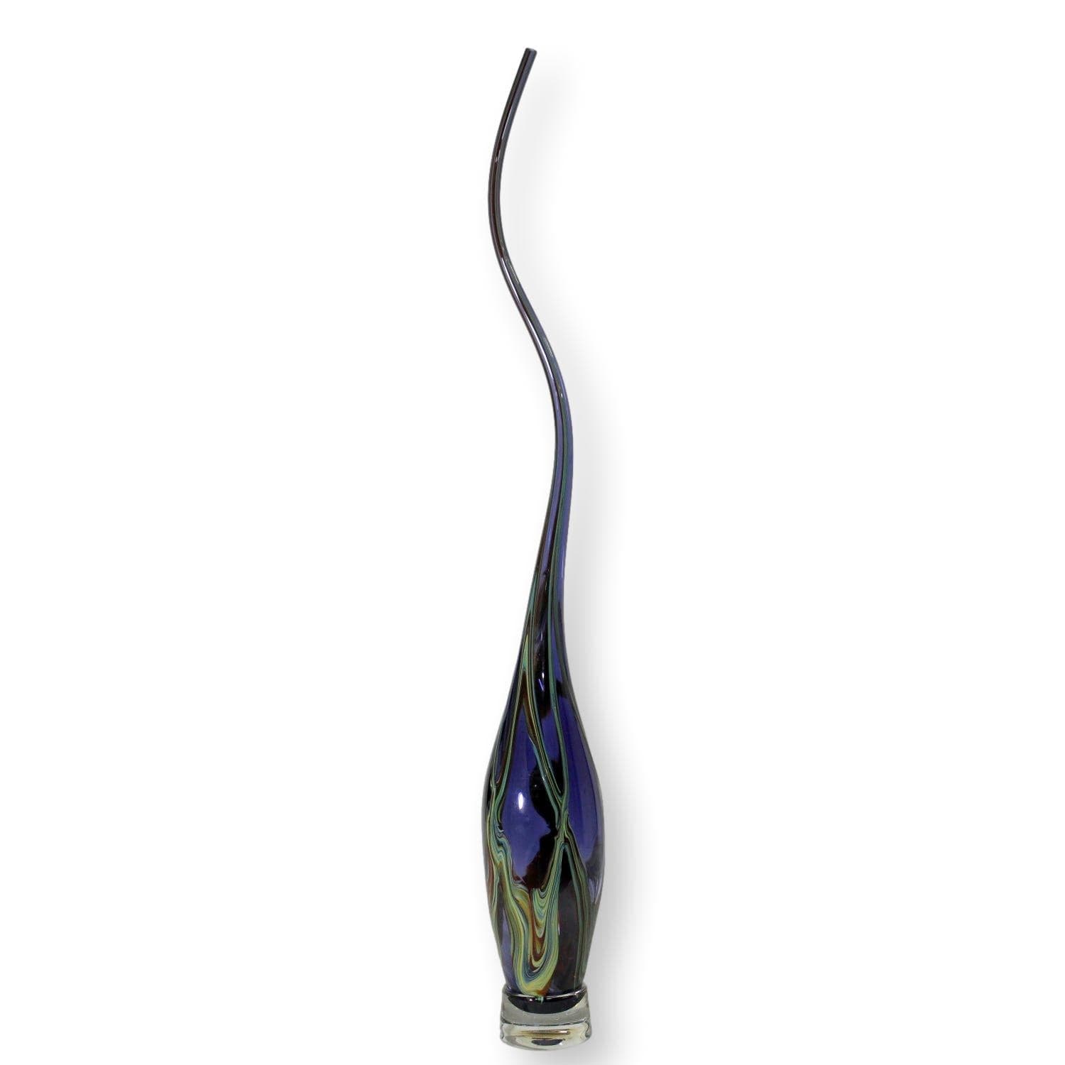 Victor Chiarizia 'Alto Swan' Art Glass Vase - Image 1