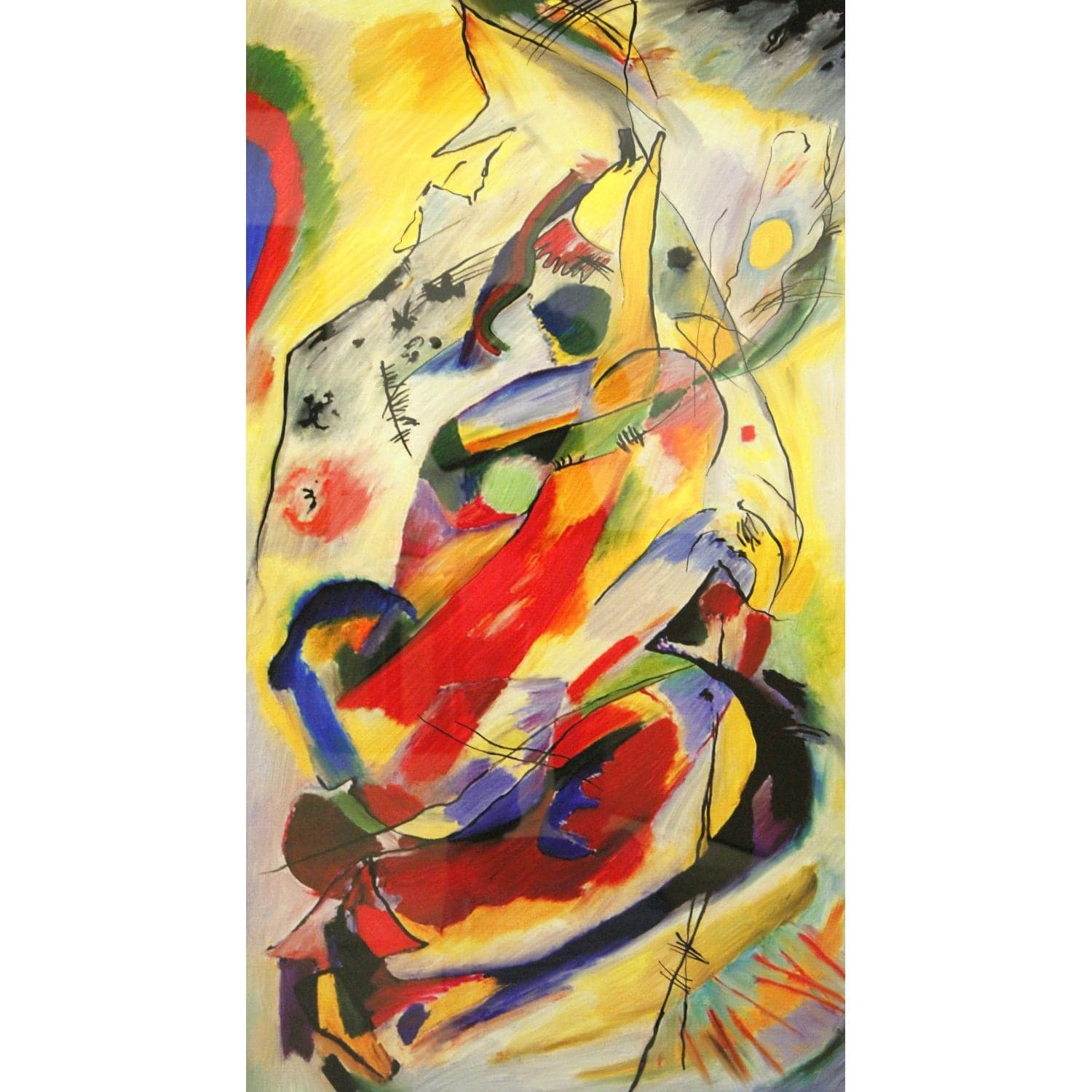 Gallery Framed Art Print 'Painting Number 200' By Kandinsky - Thumbnail 2