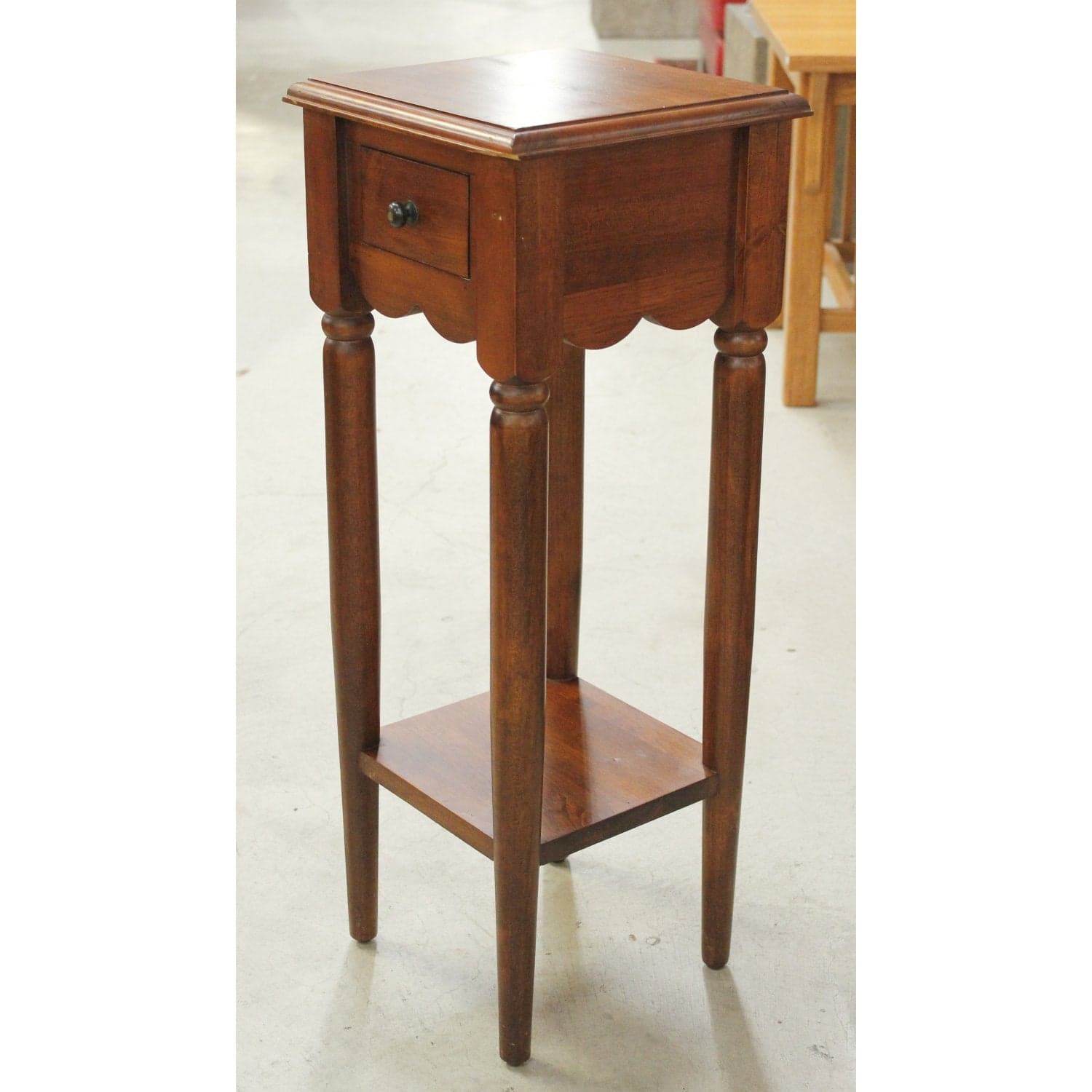 Pier 1 Imports Plant Stand w/Drawer - Thumbnail 4