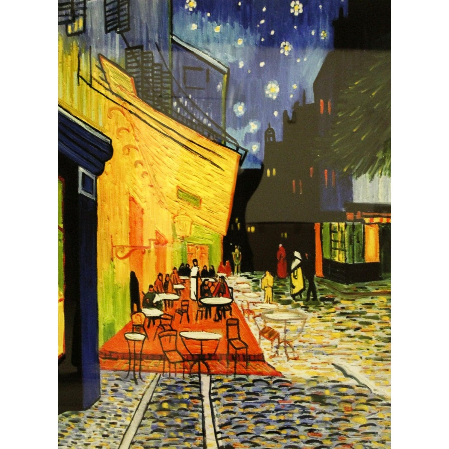 Gallery Framed Art Print 'Cafe Terrace at Night' By Van Gogh - Thumbnail 2