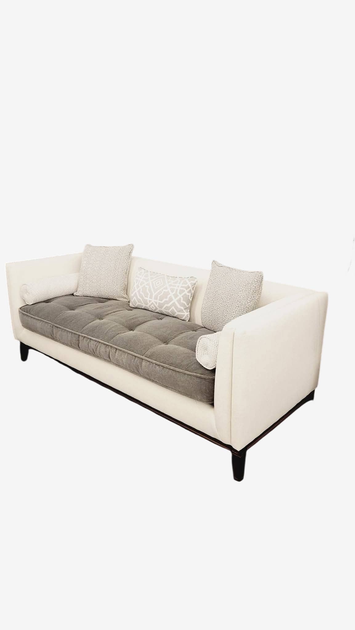 UNIVERSAL FURNITURE HARTLEY TUXEDO CUSTOM SOFA