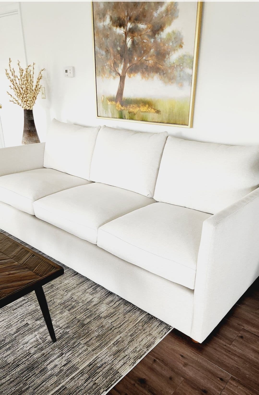 BASSETT FURNITURE CUSTOM MADE 93" BECKHAM SOFA - Thumbnail 5