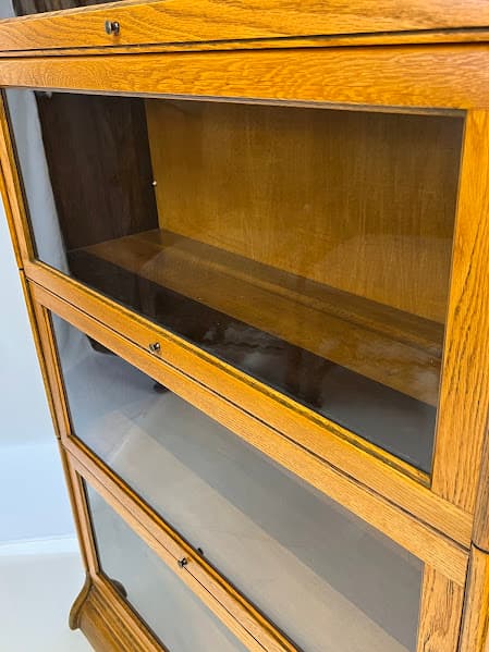 Antique Gunn Furniture Co. 5-Stack Oak Barrister Bookcase - Thumbnail 12