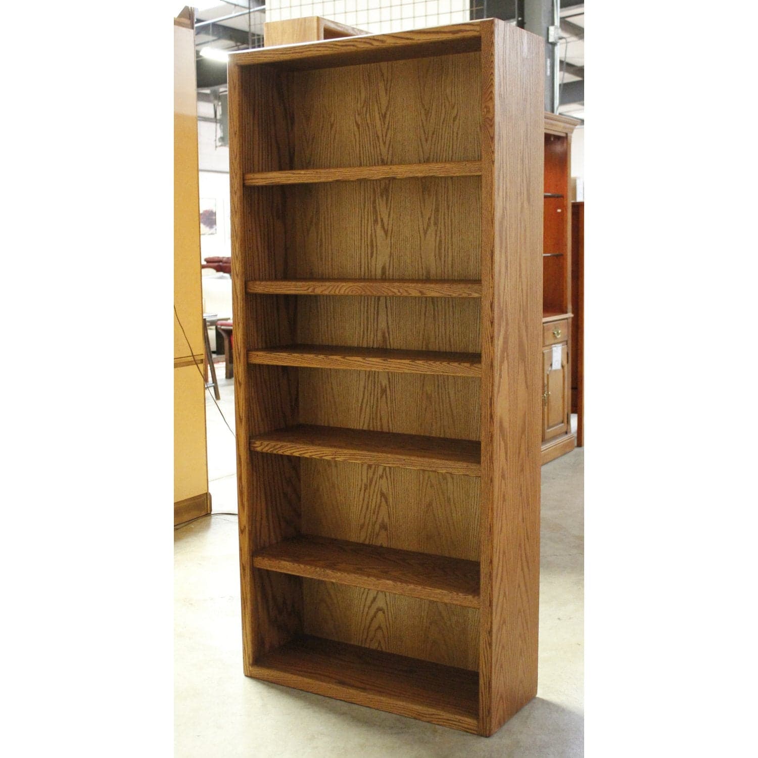 Oak Bookcase - Oak - Thumbnail 3