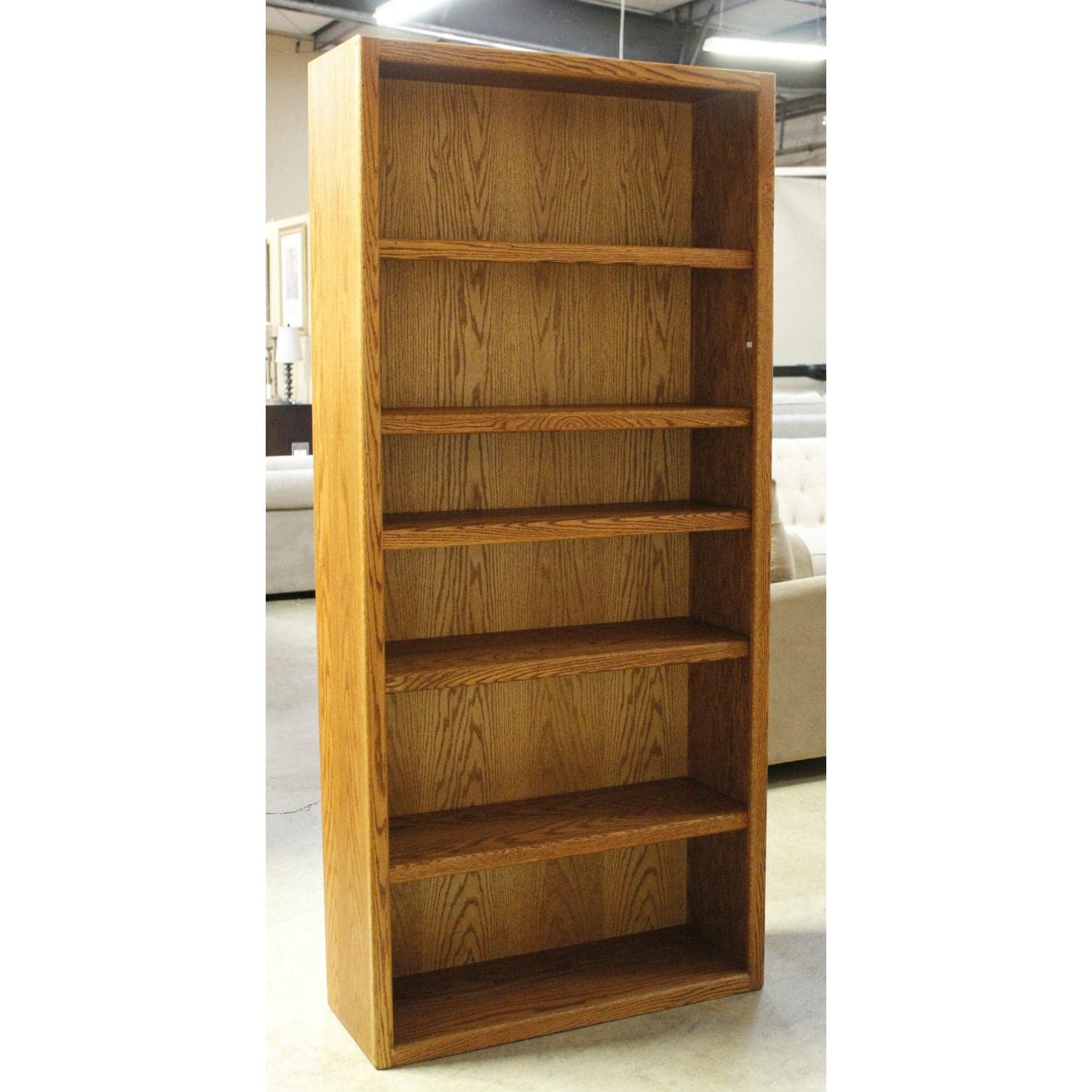 Oak Bookcase - Oak - Thumbnail 2