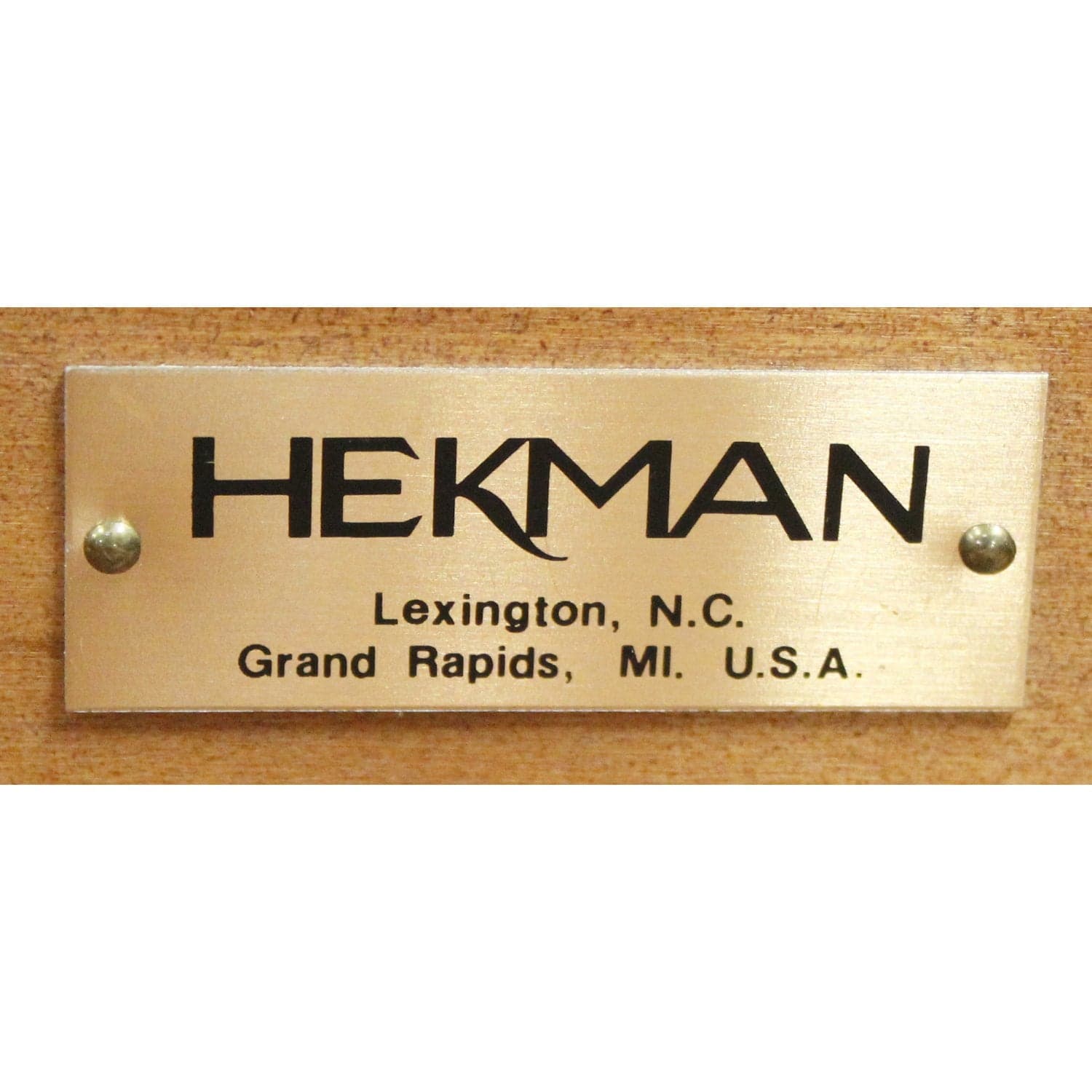 Heckman Vintage Mahogany Leather Top Desk - Thumbnail 8