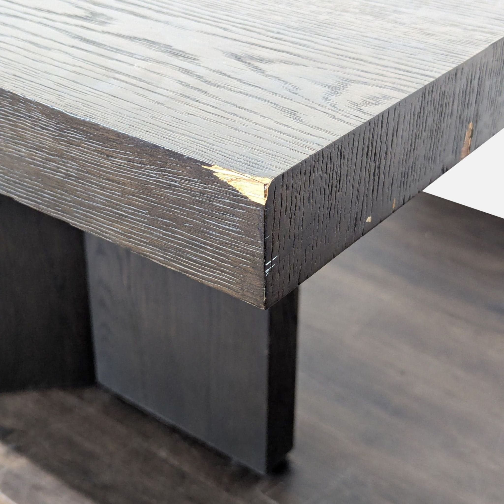 Restoration Hardware Rectangular Wood Dining Table - Thumbnail 5