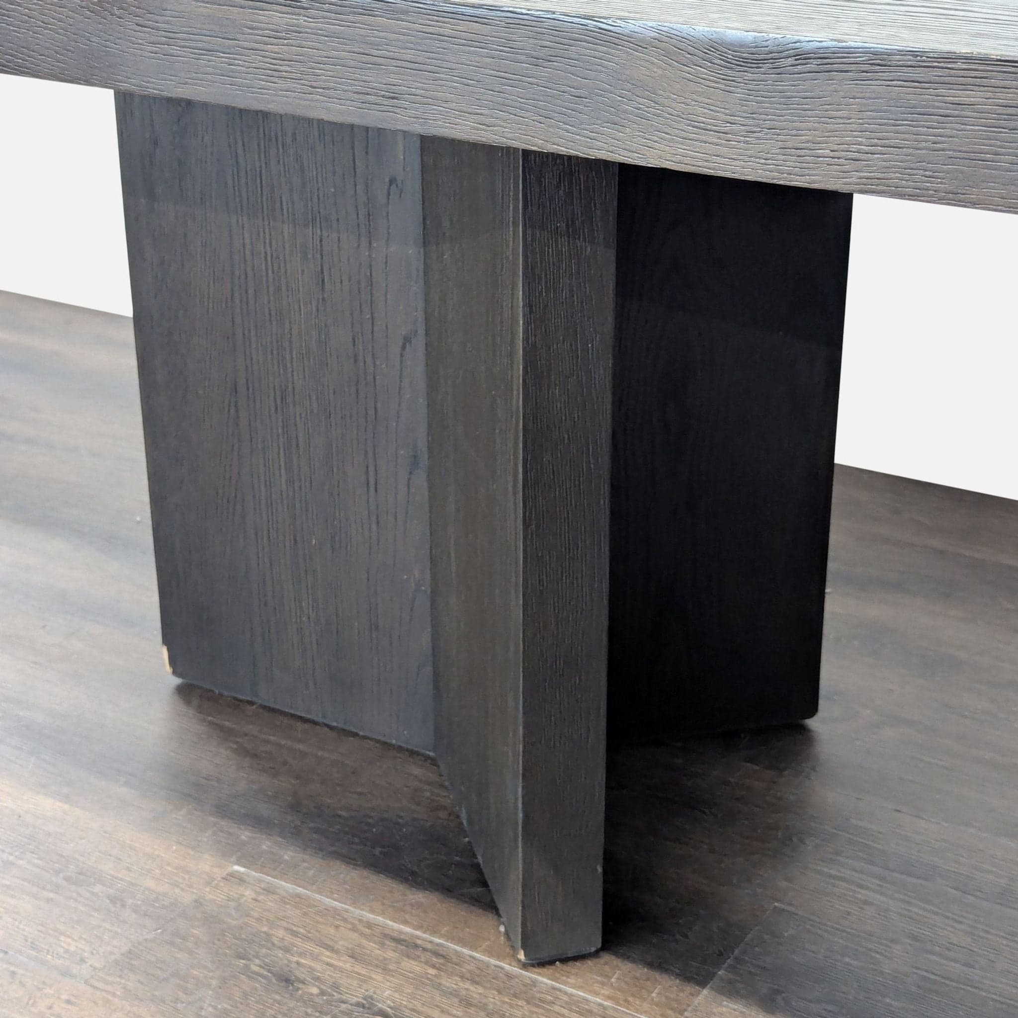 Restoration Hardware Rectangular Wood Dining Table - Thumbnail 6
