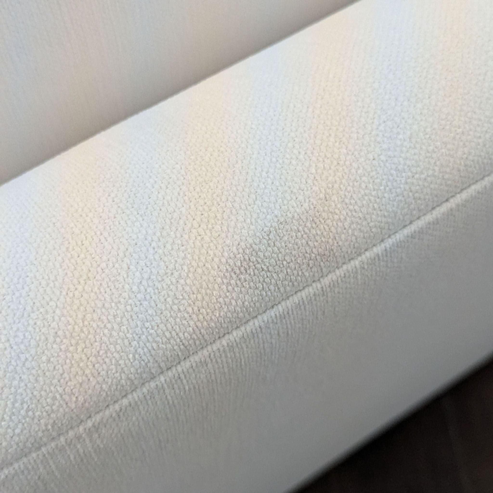 Restoration Hardware Maxwell White Sectional Sofa - Modern L-Shaped Couch - Thumbnail 4