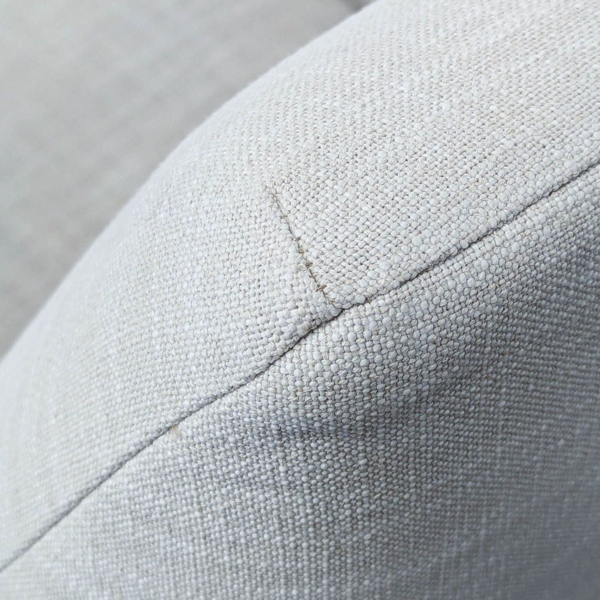 West Elm Lucas Modern Lounge Chair in Light Gray Upholstery - Thumbnail 8