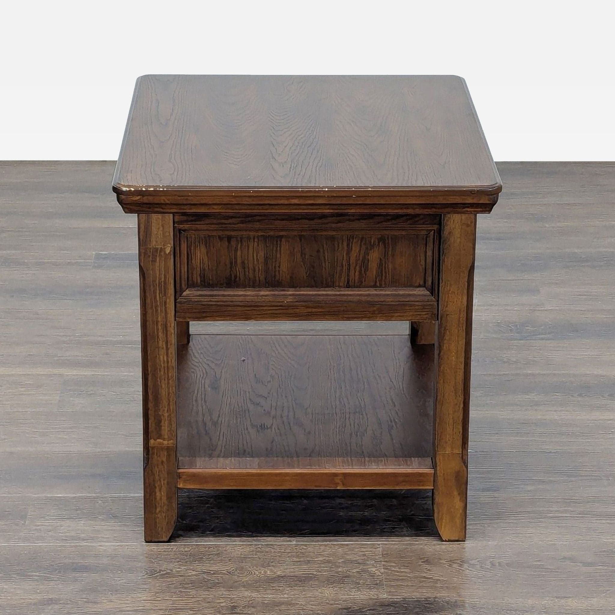 Ashley Furniture Woodboro End Table with Shelf - Thumbnail 3