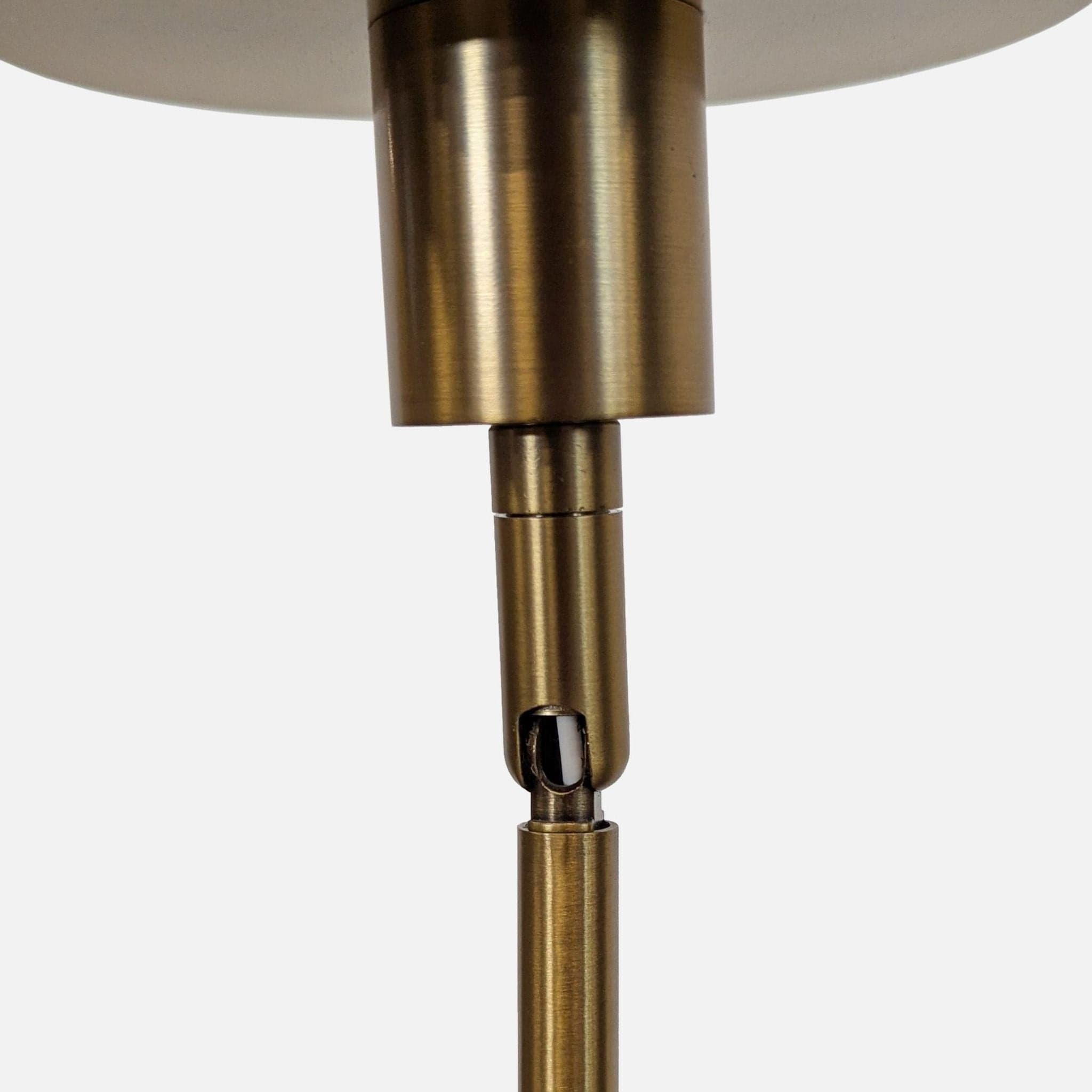 Kuzco Lighting Claire Modern 8-Light Chandelier in Brushed Brass Finish - Thumbnail 3