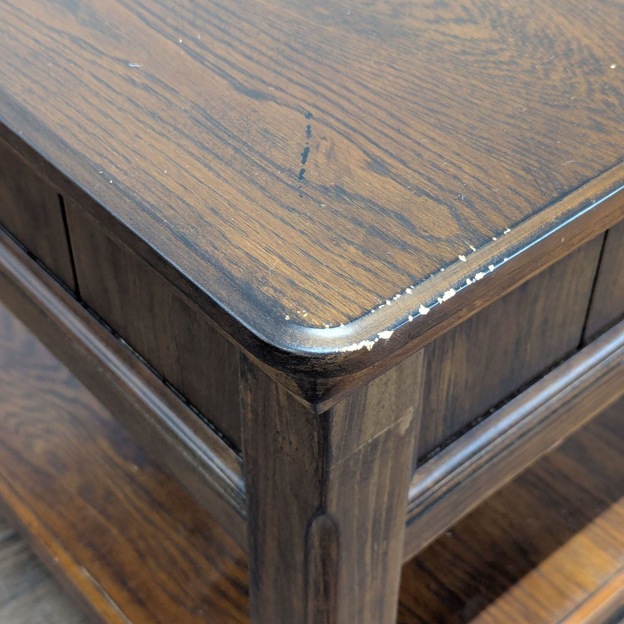 Ashley Furniture Woodboro End Table with Shelf - Thumbnail 6