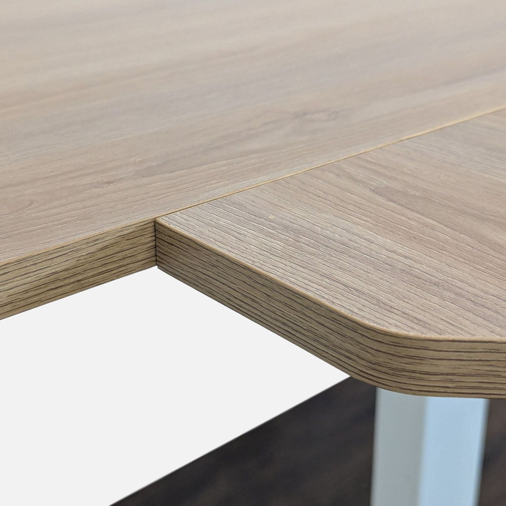 HEONAM Electric Height Adjustable L-Shaped Desk with Wheels - Thumbnail 7