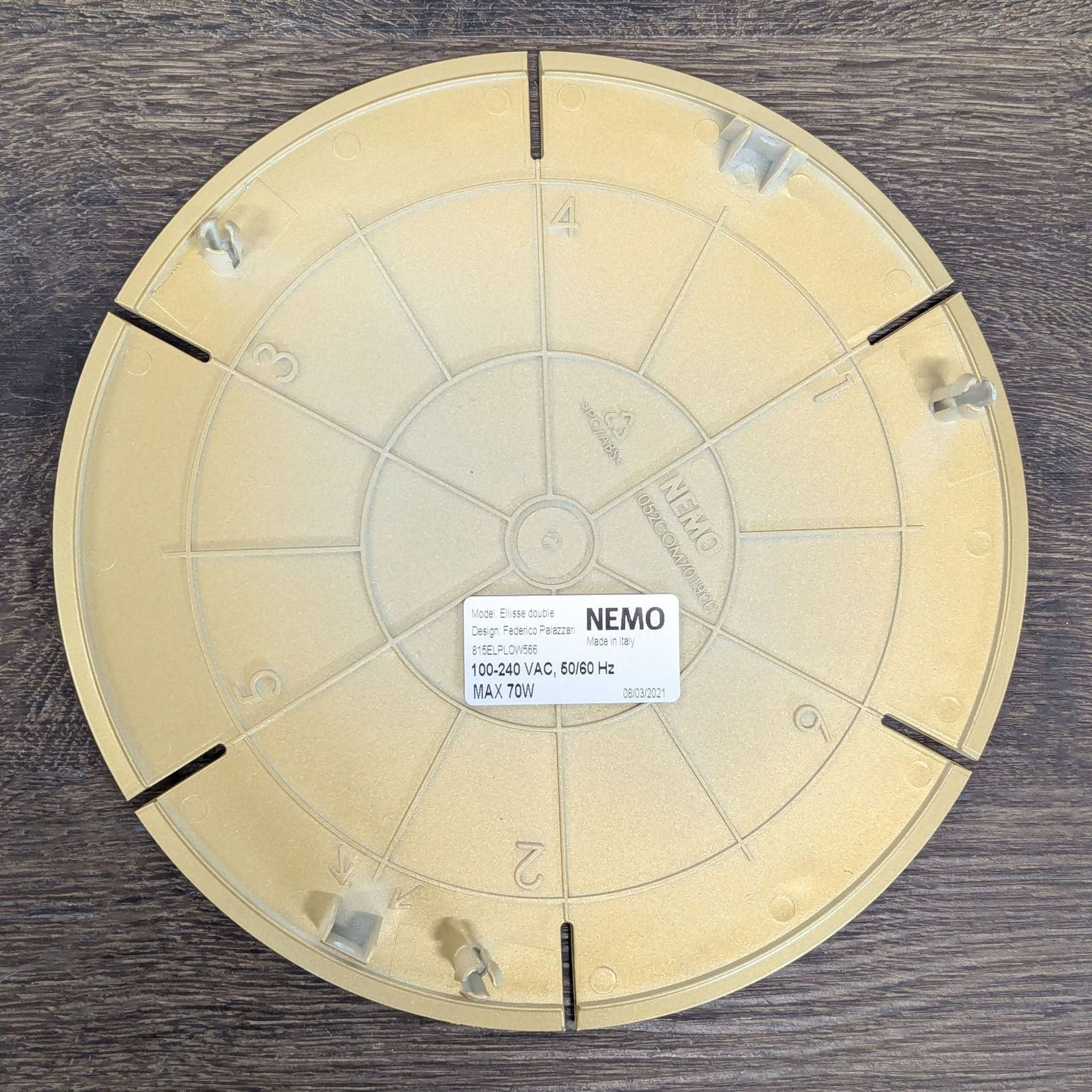 Nemo Lighting Ellisse Double Modern Suspension Light Fixture - Thumbnail 3