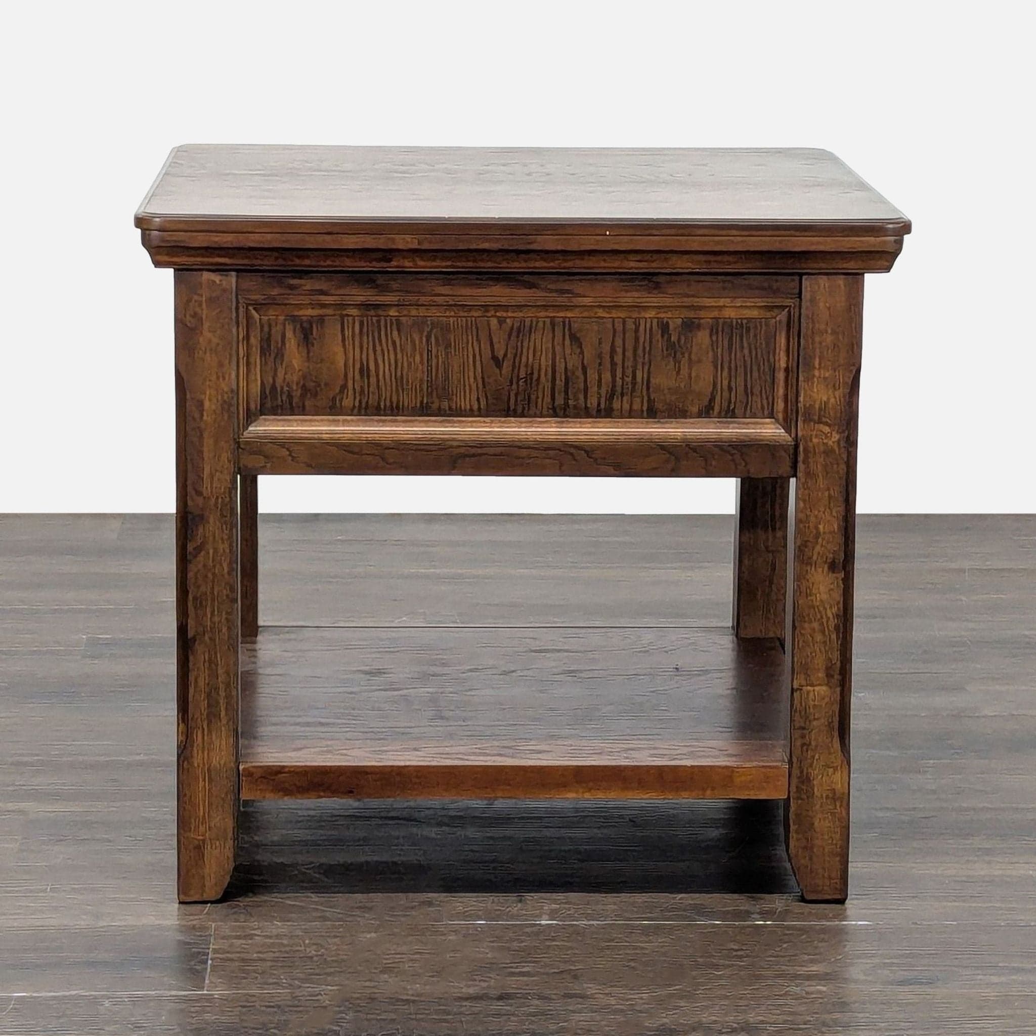 Ashley Furniture Woodboro End Table with Shelf - Thumbnail 9