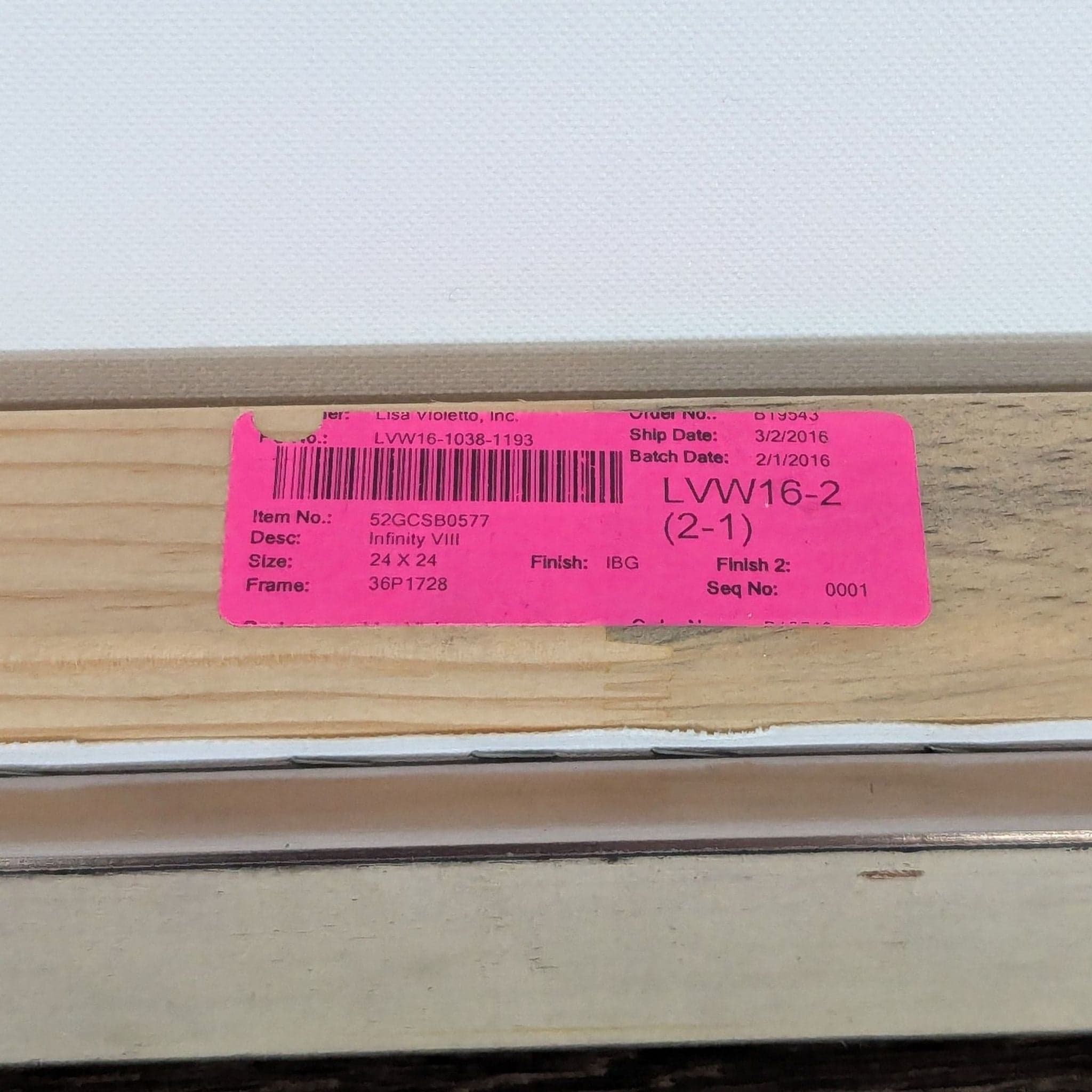 Minimalist Black and White Abstract Brushstroke Painting, Framed Art - Thumbnail 4