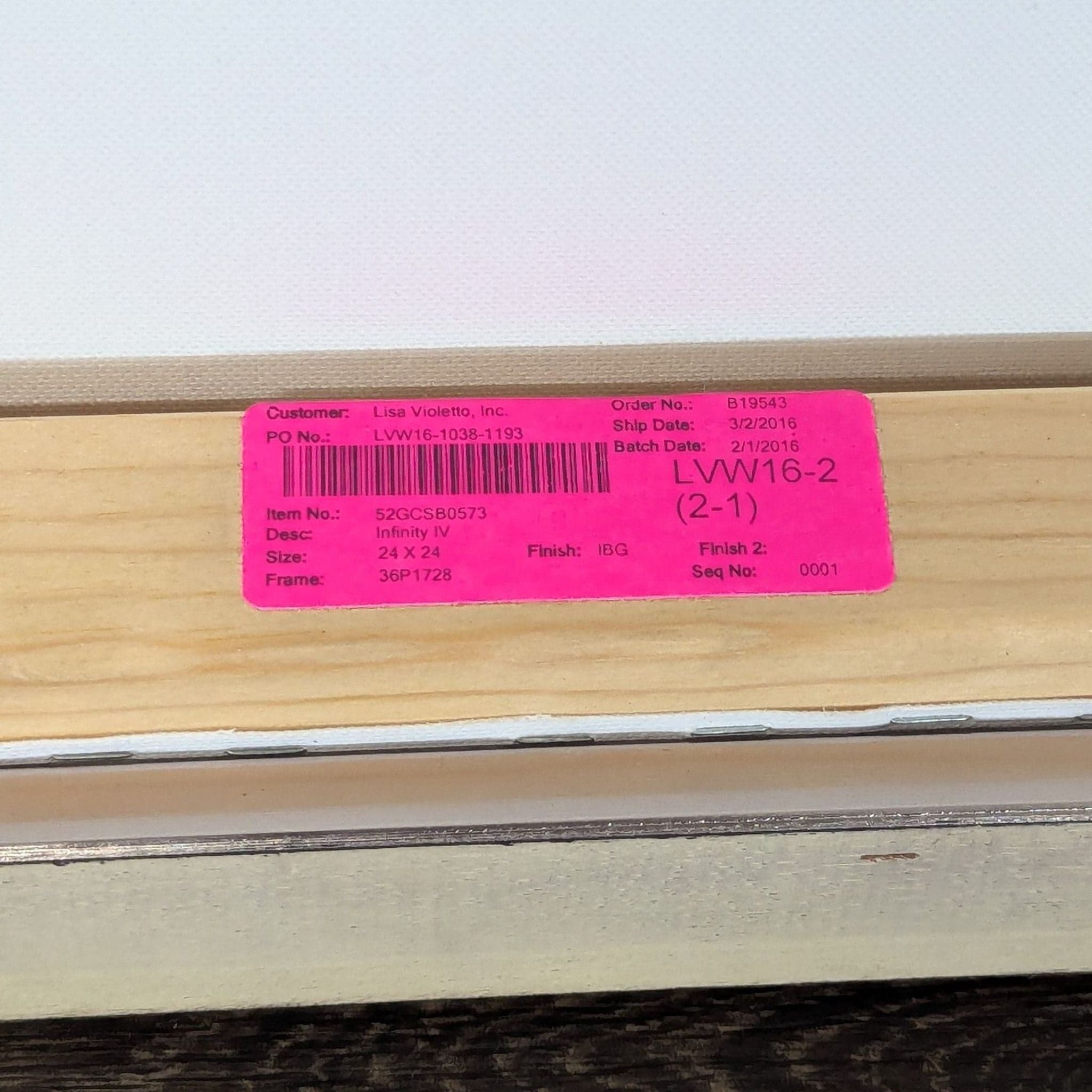 Modern Abstract Black and White Swirl Framed Painting - Thumbnail 4