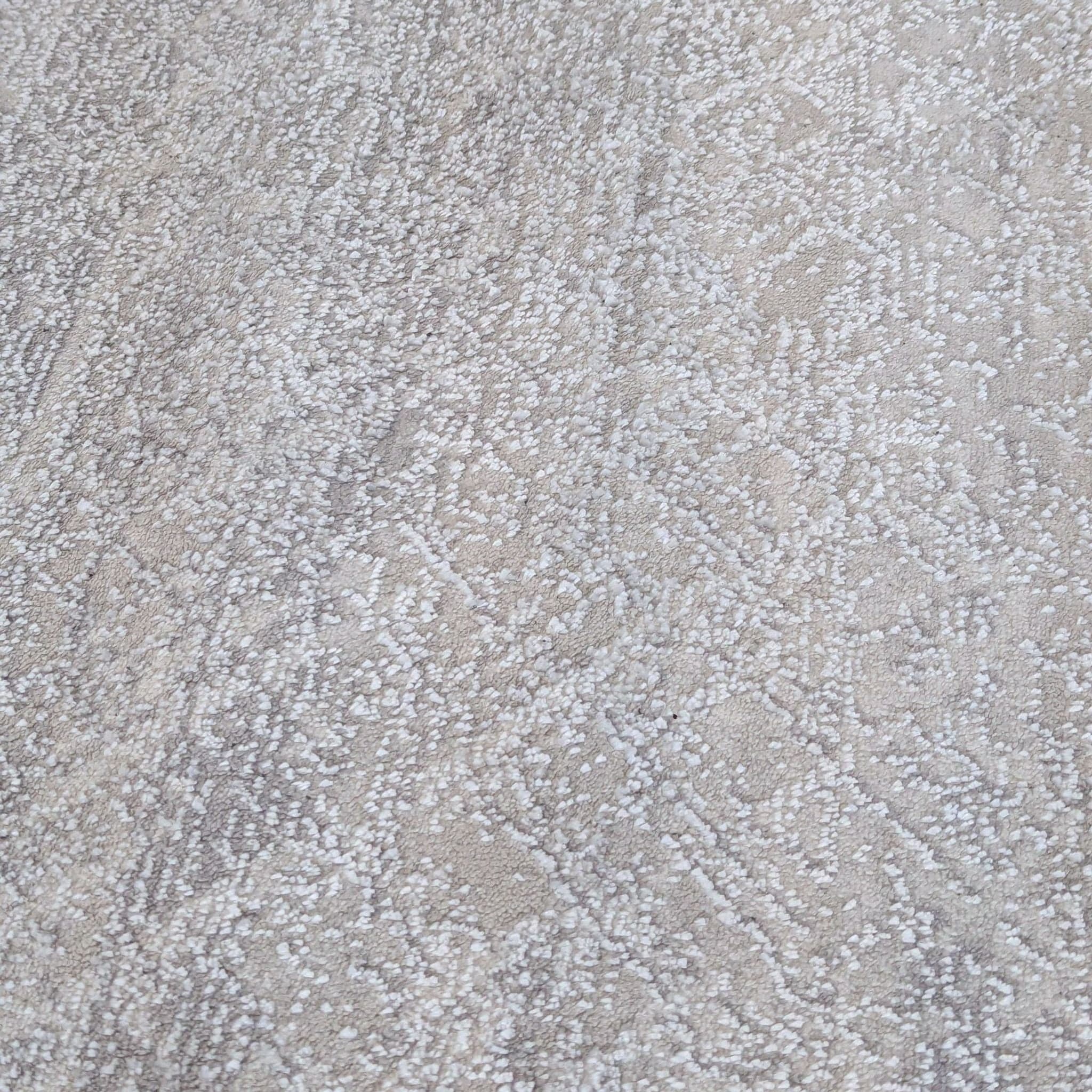 Calvin Klein Environments 5x7 Light Grey Textured Area Rug - Modern Subtle Pattern - Thumbnail 3