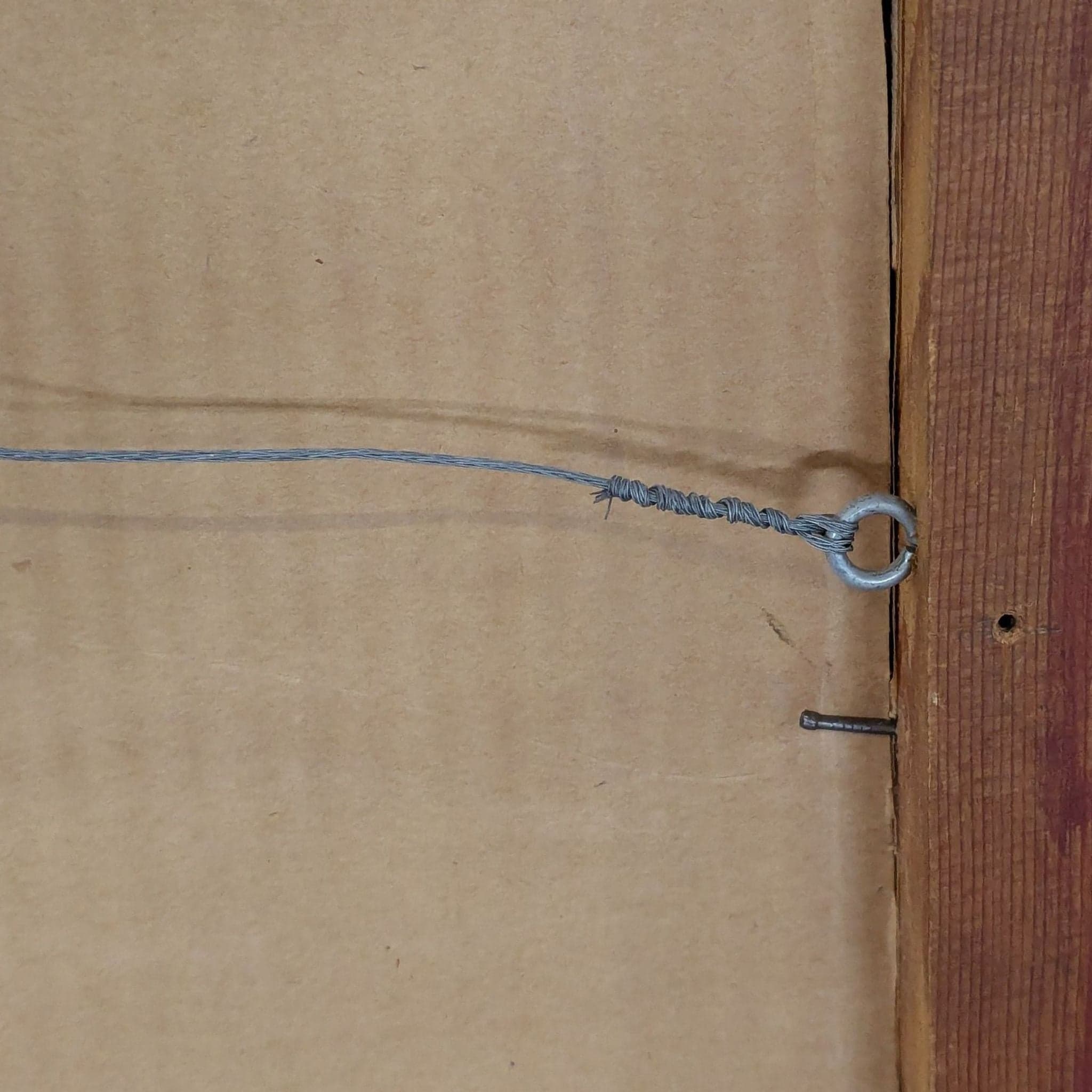 1960 Framed Richard V. Ellery Boatyard Watercolor Painting Titled “Jolly Roger - Thumbnail 3