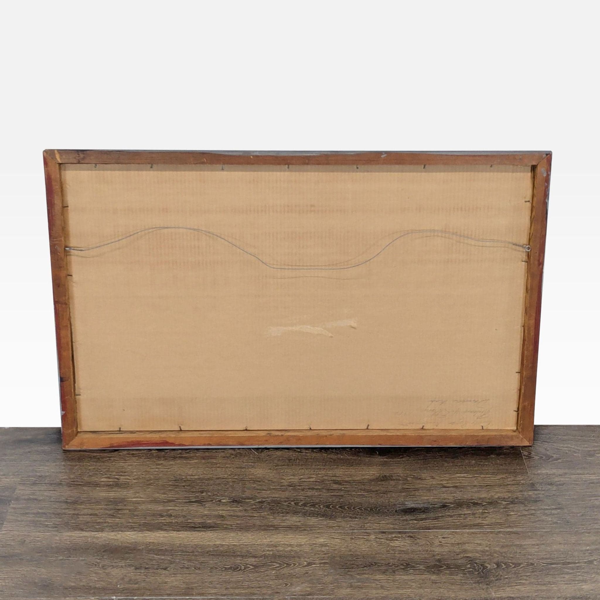 1960 Framed Richard V. Ellery Boatyard Watercolor Painting Titled “Jolly Roger - Thumbnail 4