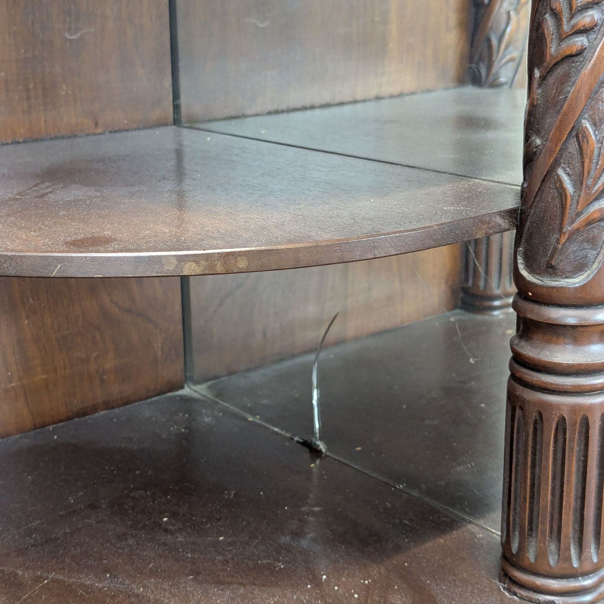 Antique Carved Buffet - Thumbnail 6